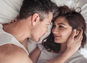 Couple enjoying intimate wellness treatments designed to enhance confidence and vitality
